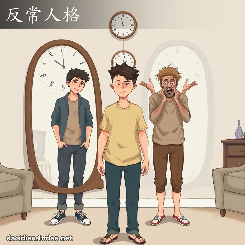 反常人格 - 国语大辞典配图