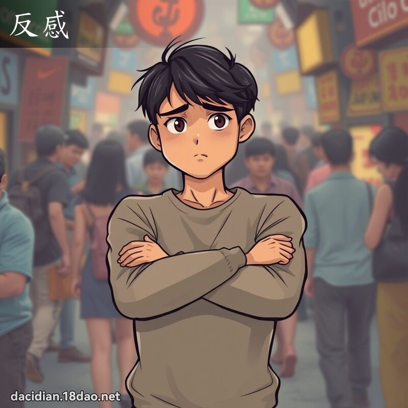 反感 - 国语大辞典配图