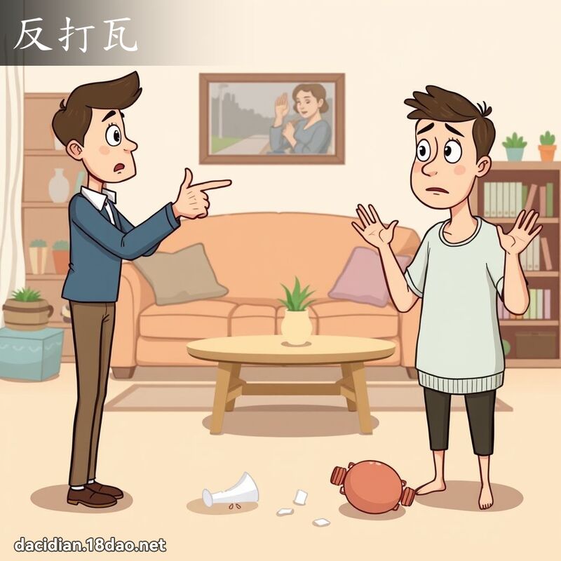 反打瓦 - 國語大辭典配圖