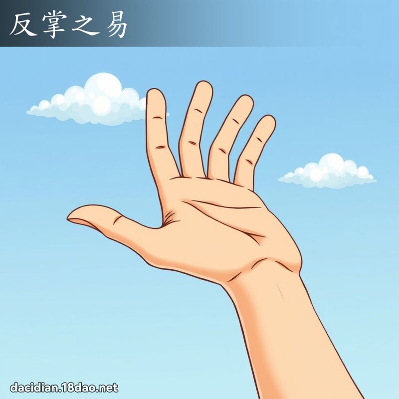 反掌之易 - 國語大辭典配圖