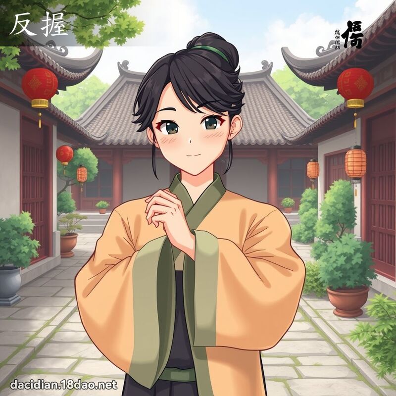 反握 - 國語大辭典配圖