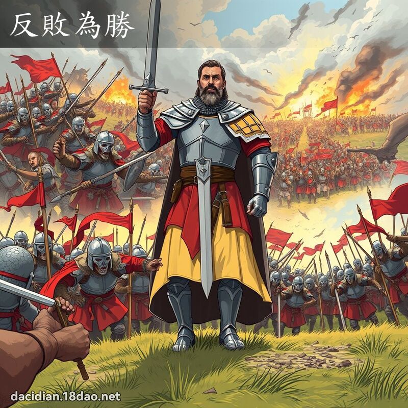反败为胜 - 国语大辞典配图