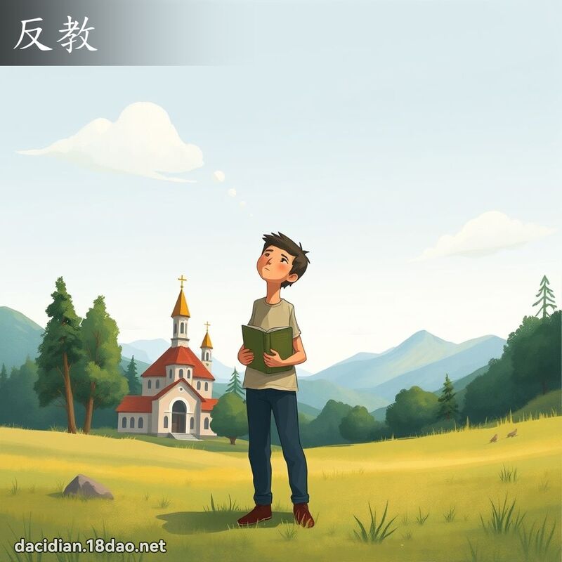 反教 - 国语大辞典配图