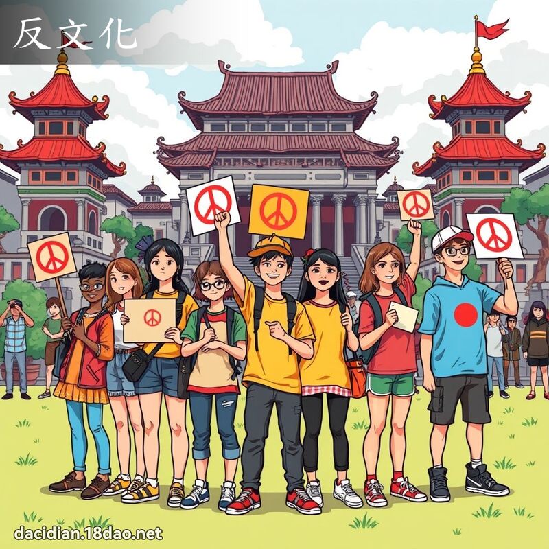 反文化 - 國語大辭典配圖