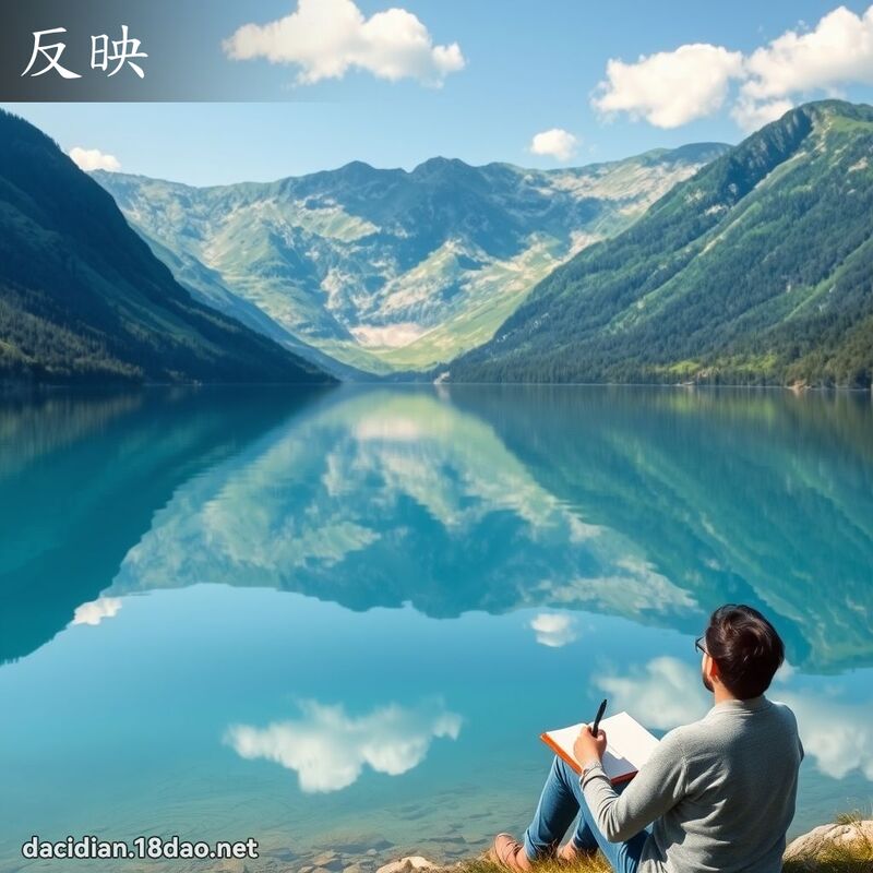 反映 - 国语大辞典配图