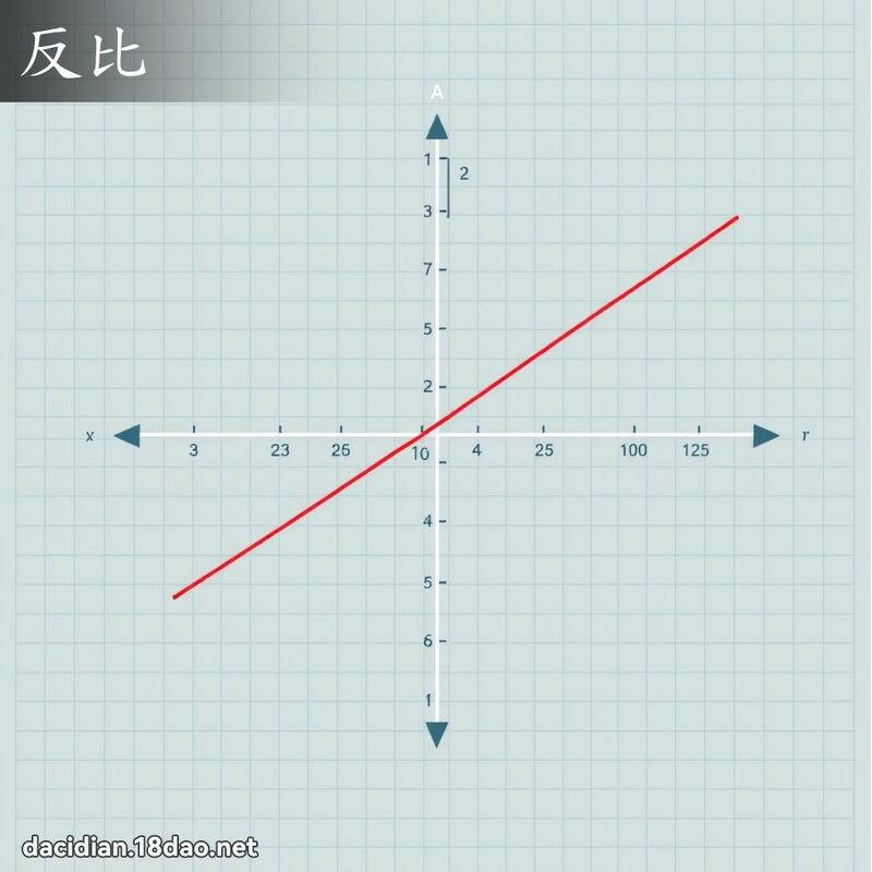 反比 - 国语大辞典配图