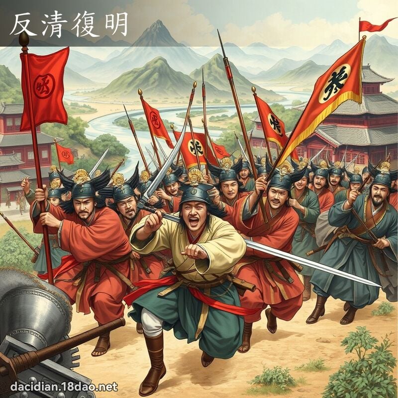 反清復明 - 国语大辞典配图