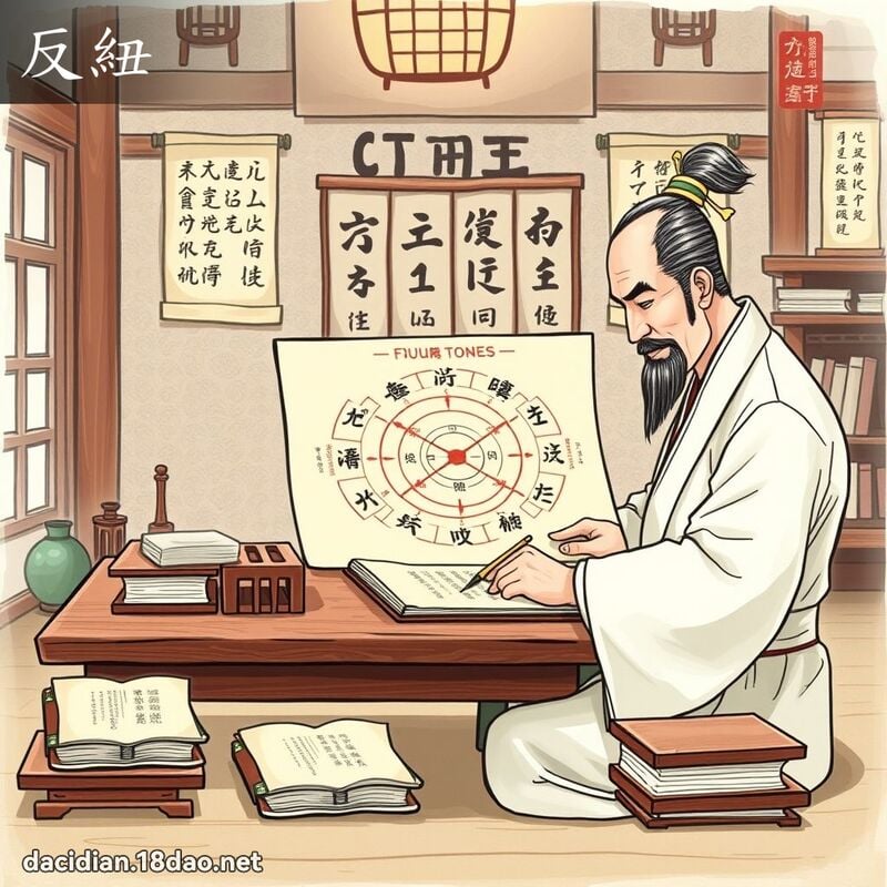 反纽 - 国语大辞典配图