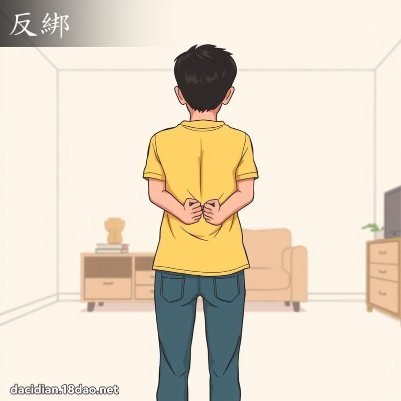 反绑 - 国语大辞典配图