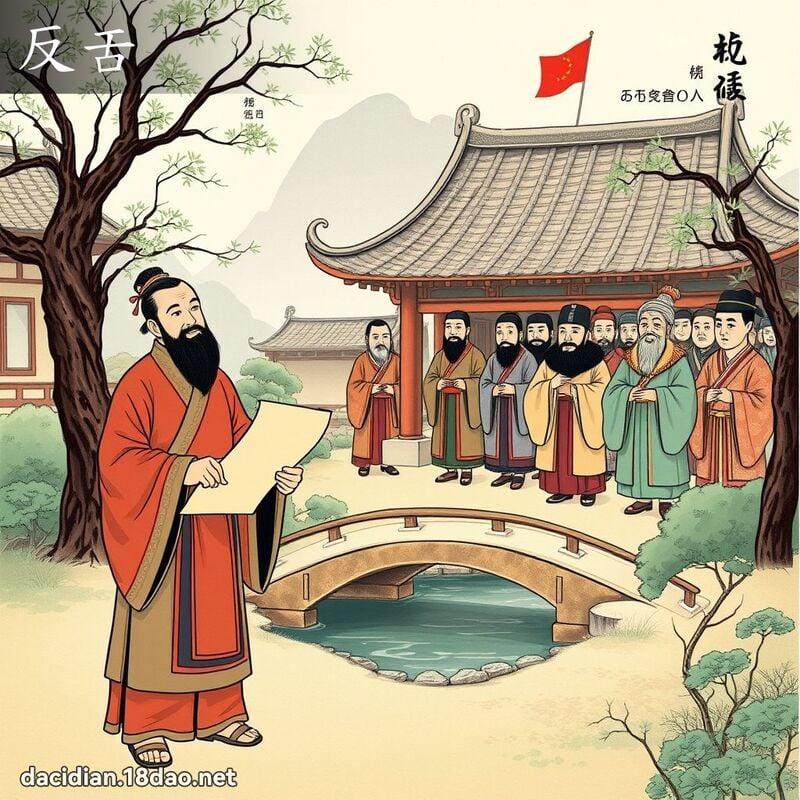 反舌 - 国语大辞典配图