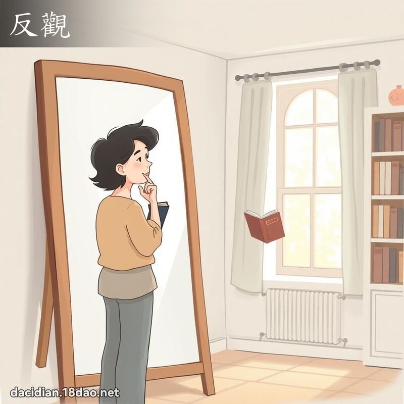 反观 - 国语大辞典配图