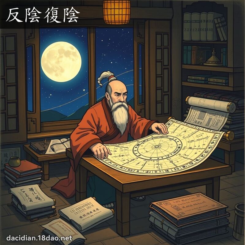 反陰復陰 - 國語大辭典配圖