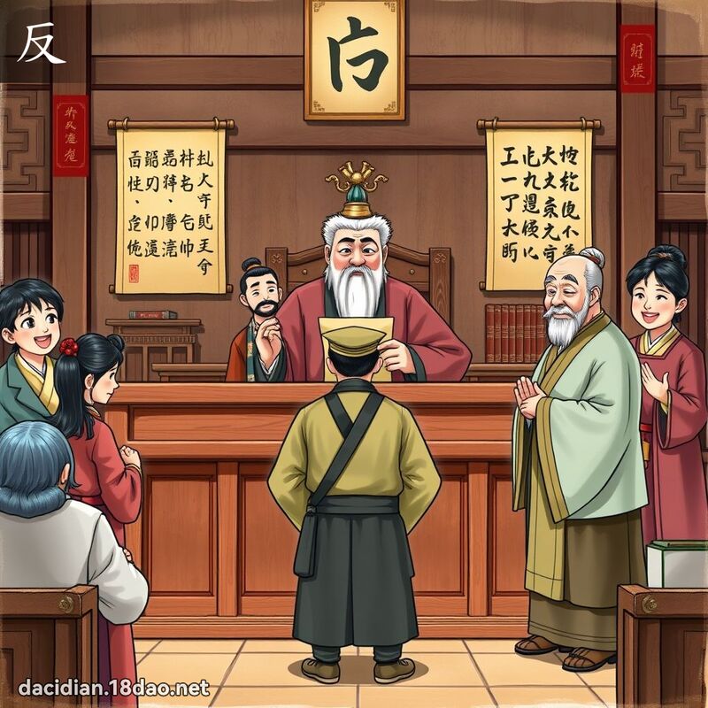 漢字: 反 (多音字)