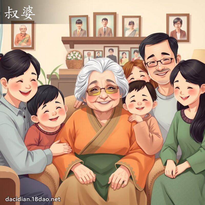 叔婆 - 国语大辞典配图