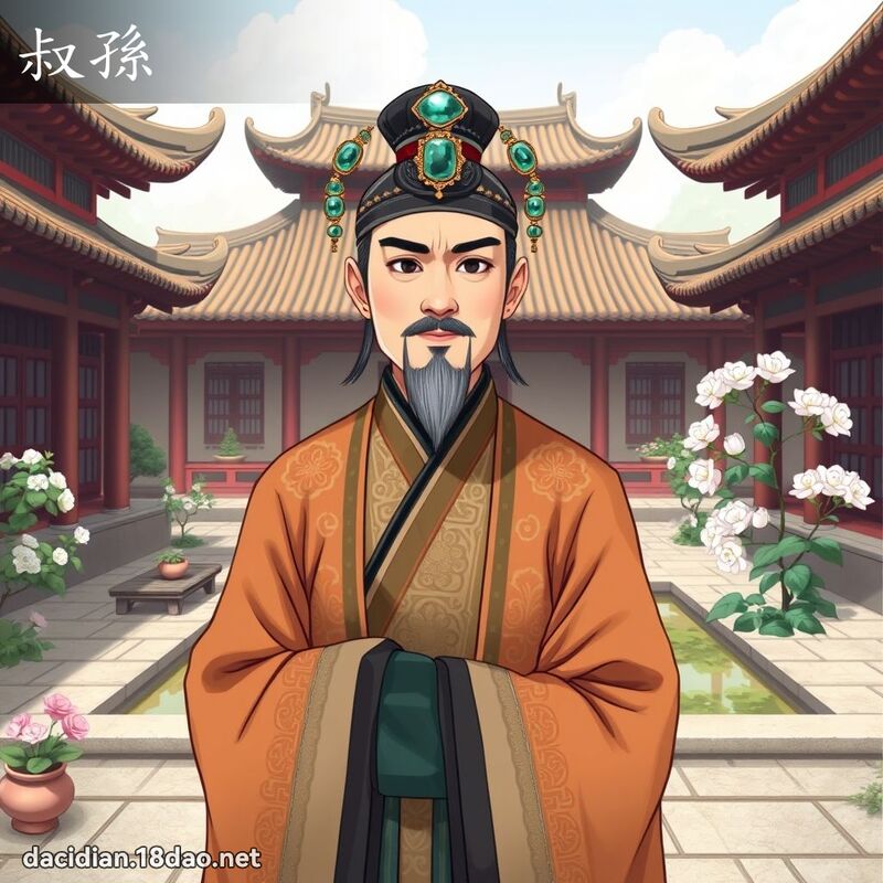叔孫 - 國語大辭典配圖