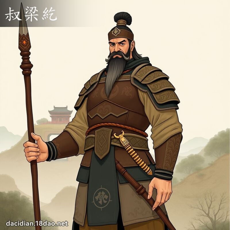 叔梁紇 - 国语大辞典配图