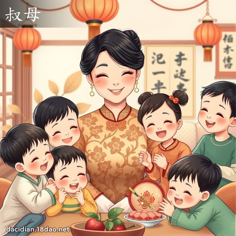 叔母 - 国语大辞典配图