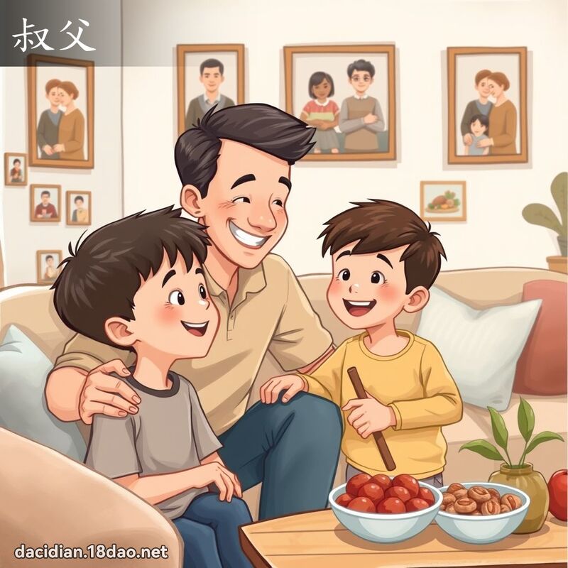 叔父 - 國語大辭典配圖