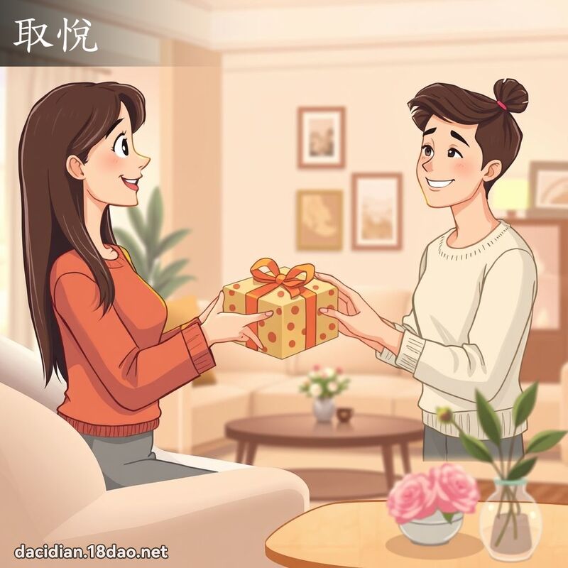 取悦 - 国语大辞典配图