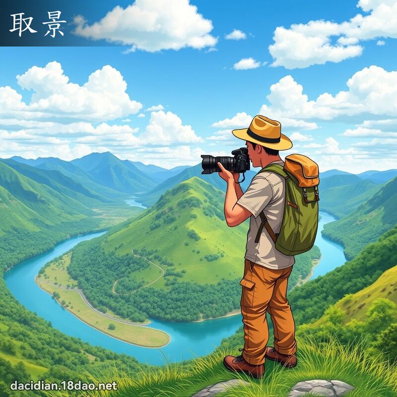 取景 - 国语大辞典配图