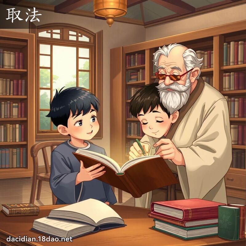 取法 - 國語大辭典配圖