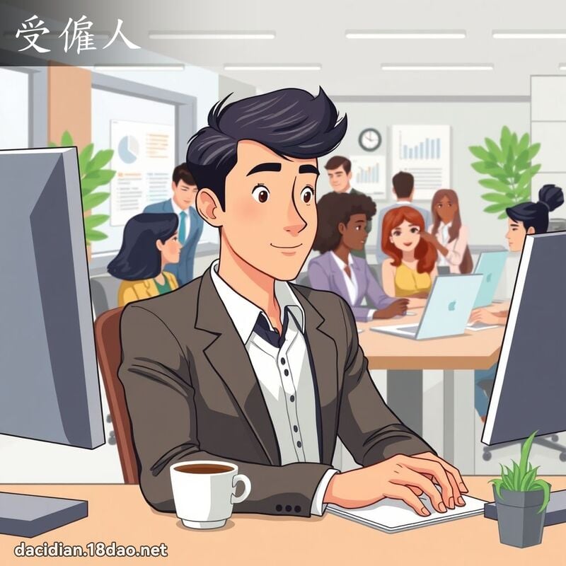 受僱人 - 国语大辞典配图
