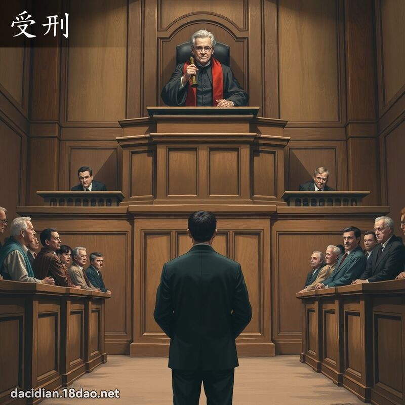 受刑 - 国语大辞典配图