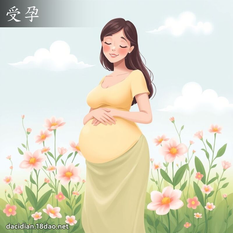 受孕 - 国语大辞典配图