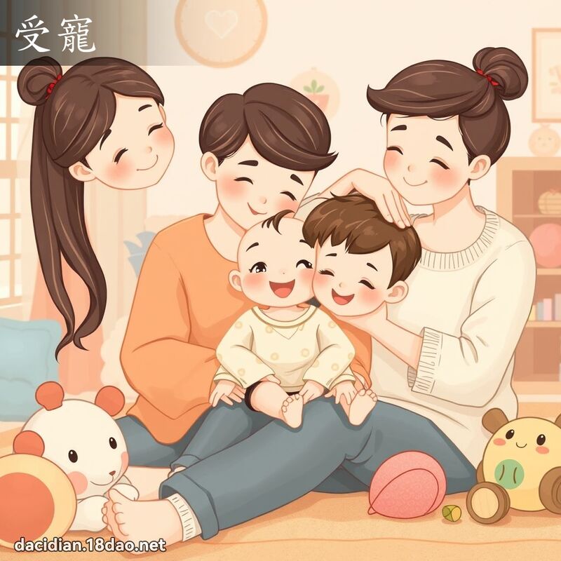 受宠 - 国语大辞典配图