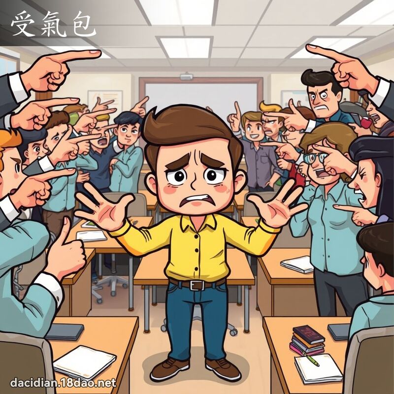 受气包 - 国语大辞典配图