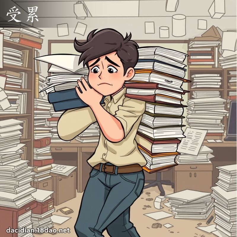 词语: 受累 (多意词)