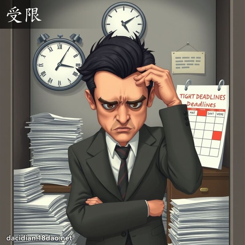 受限 - 國語大辭典配圖
