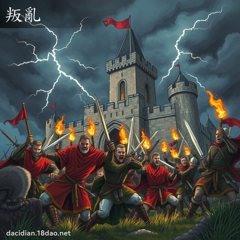叛亂 - 國語大辭典配圖
