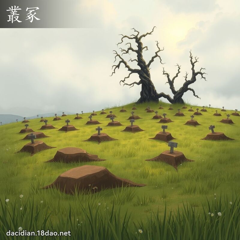 叢冢 - 國語大辭典配圖