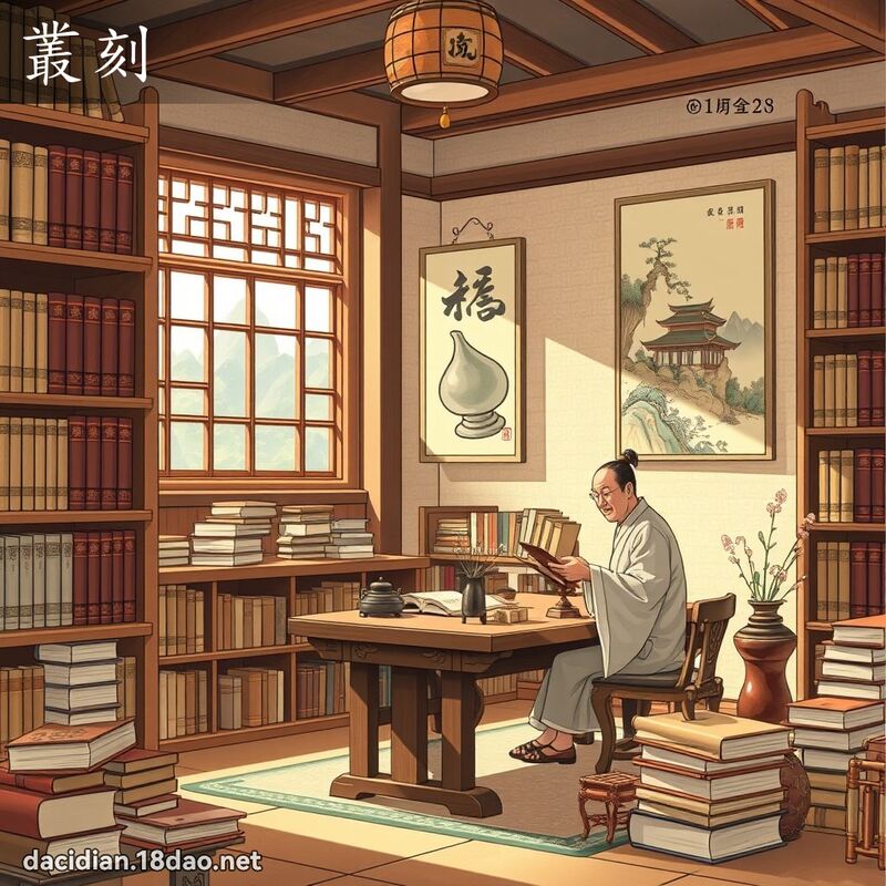 丛刻 - 国语大辞典配图