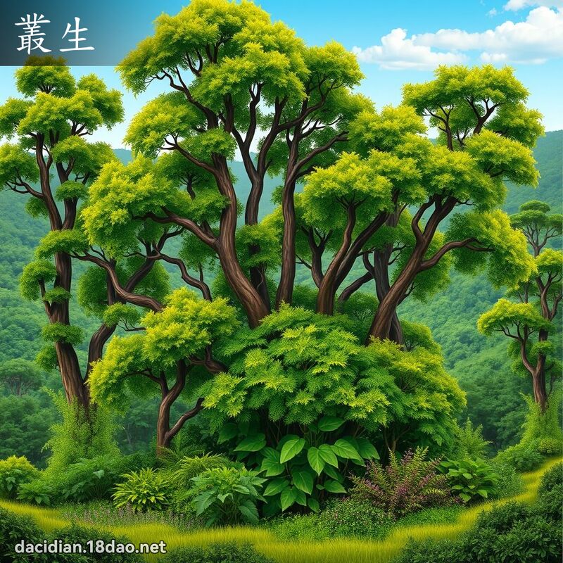 丛生 - 国语大辞典配图