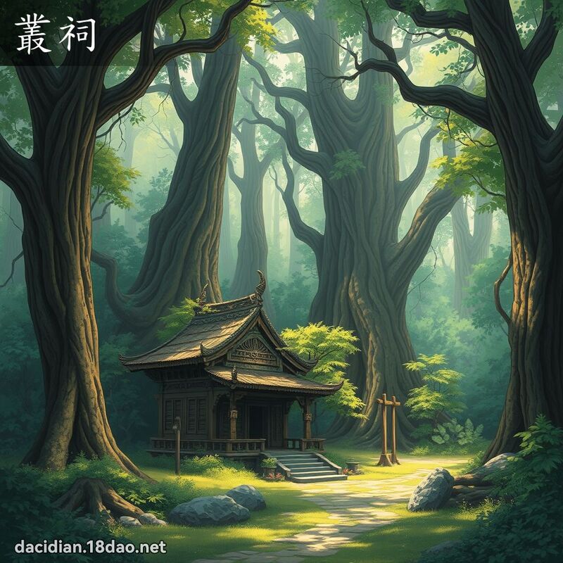 丛祠 - 国语大辞典配图