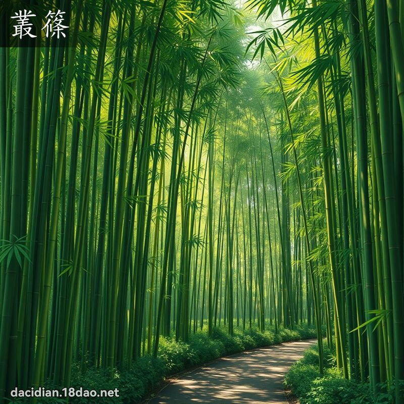 叢篠 - 國語大辭典配圖