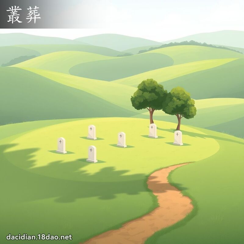 叢葬 - 國語大辭典配圖