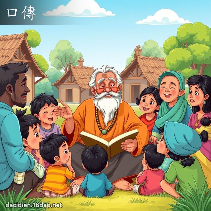 口传 - 国语大辞典配图