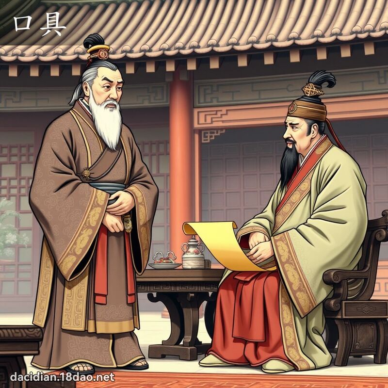 口具 - 国语大辞典配图