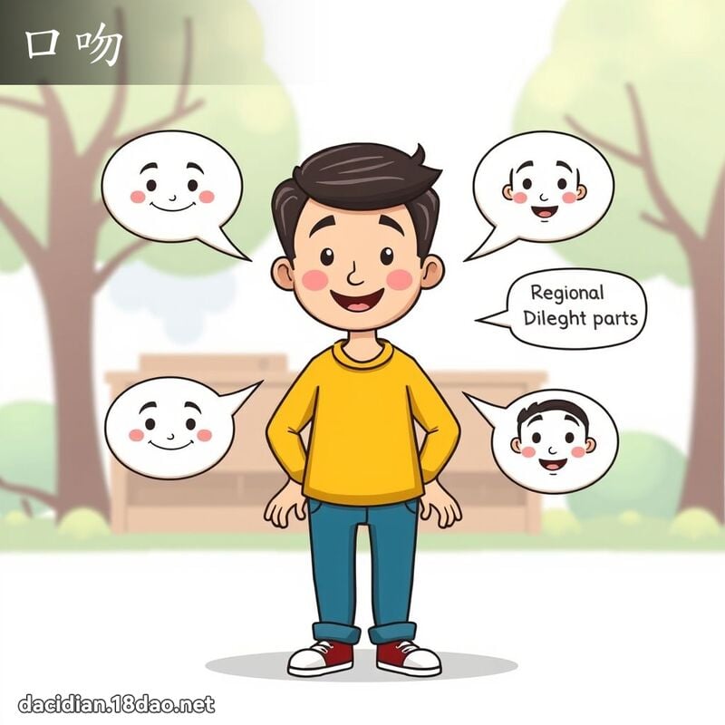 口吻 - 国语大辞典配图