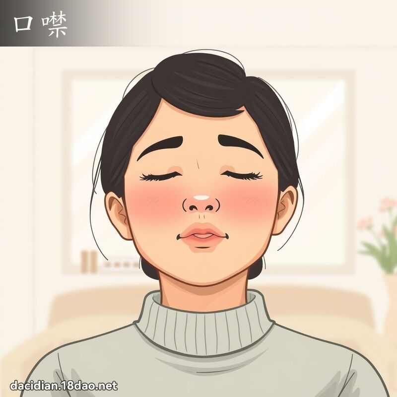 口噤 - 国语大辞典配图