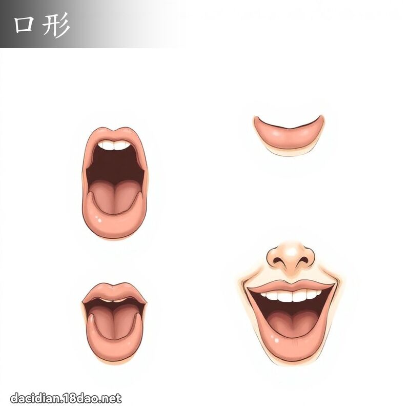 口形 - 国语大辞典配图