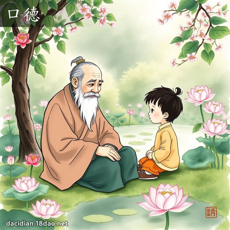口德 - 国语大辞典配图