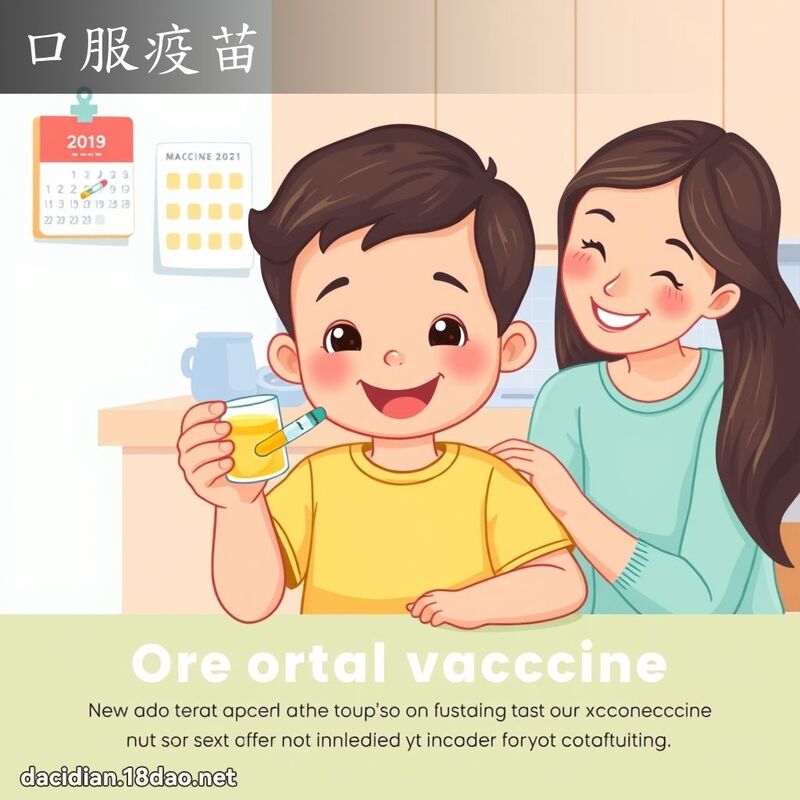 口服疫苗 - 国语大辞典配图