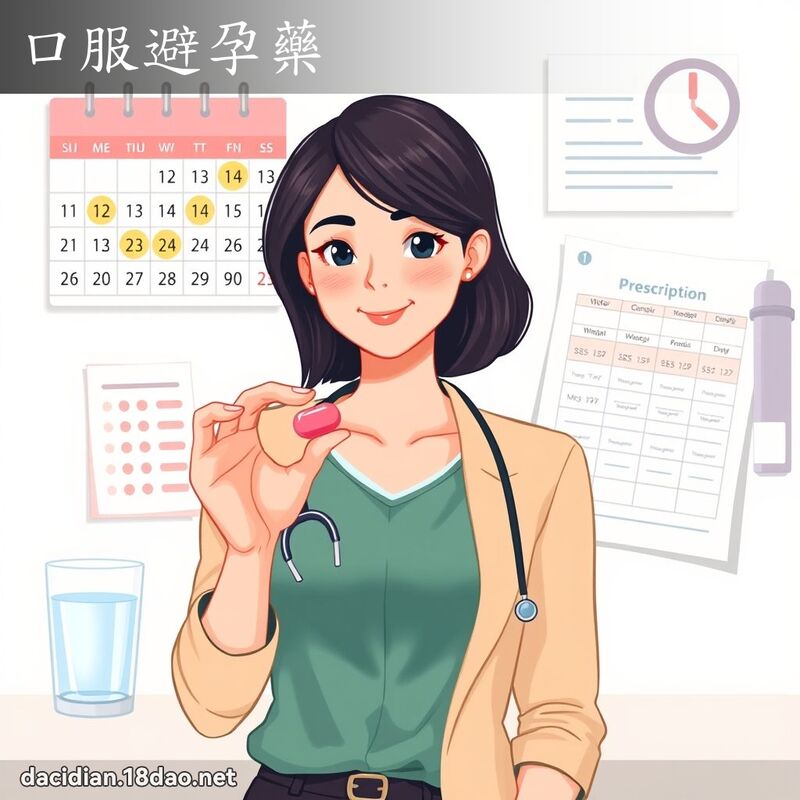 口服避孕药 - 国语大辞典配图