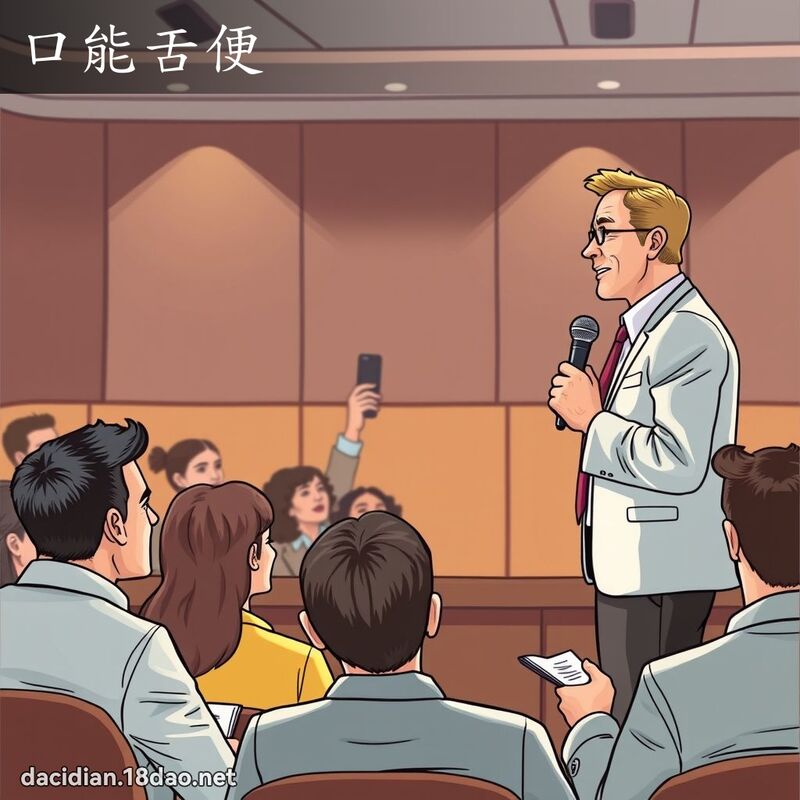 口能舌便 - 國語大辭典配圖