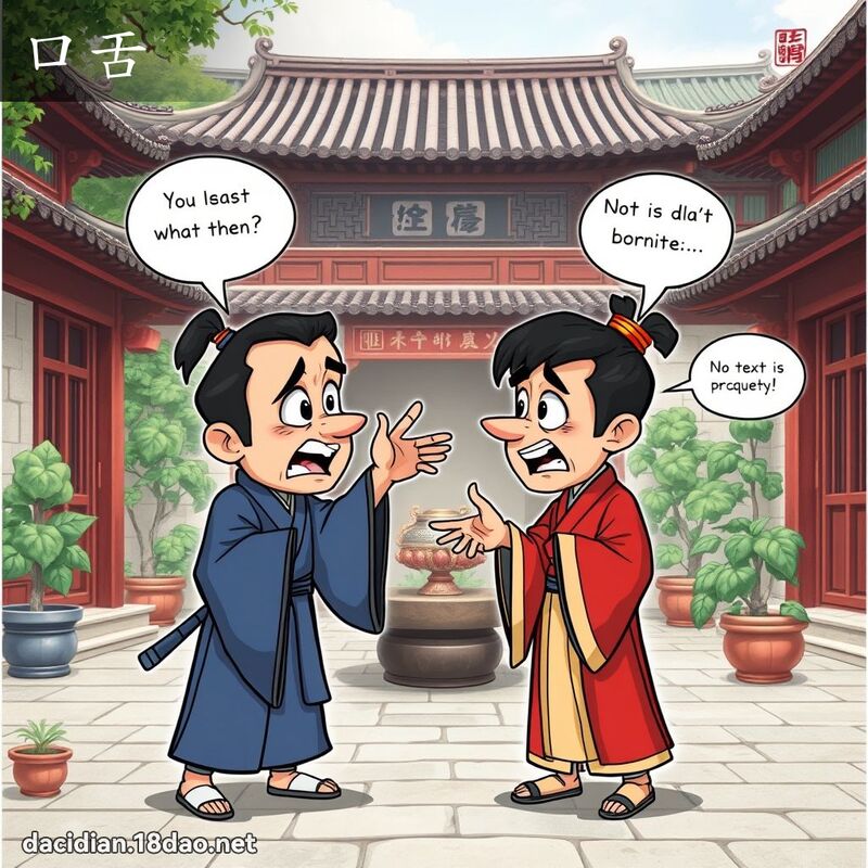 口舌 - 國語大辭典配圖