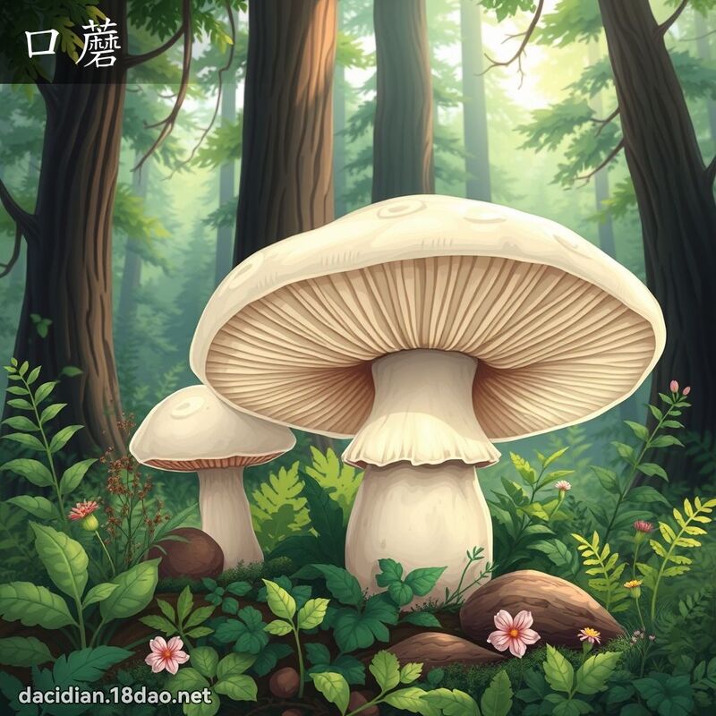 口蘑 - 國語大辭典配圖